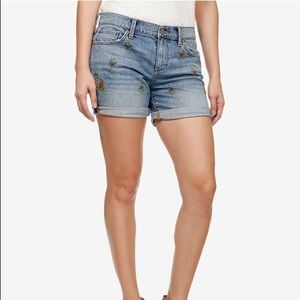 Lucky Brand Embroidered Shorts